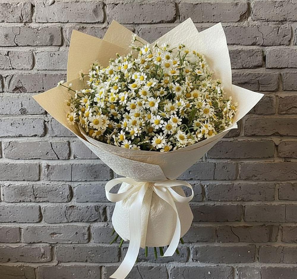 Букет цветов из: Ромашки в Шушенском
