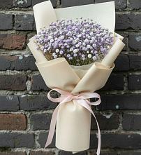 Букет цветов из:  Гипсофила #REPLACE_PRED# Шушенском