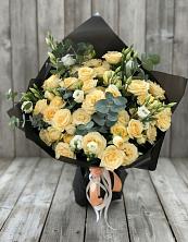 Букет цветов из:  Розы и Лизиантусы в Шушенском