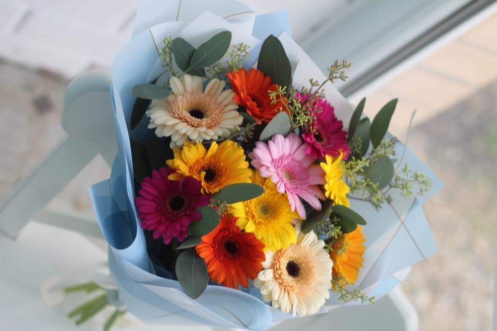 Букет цветов из: Герберы в Шушенском