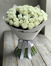 Букет 35 Белых роз в Шушенском