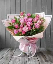 Букет Розовый кустик в Шушенском