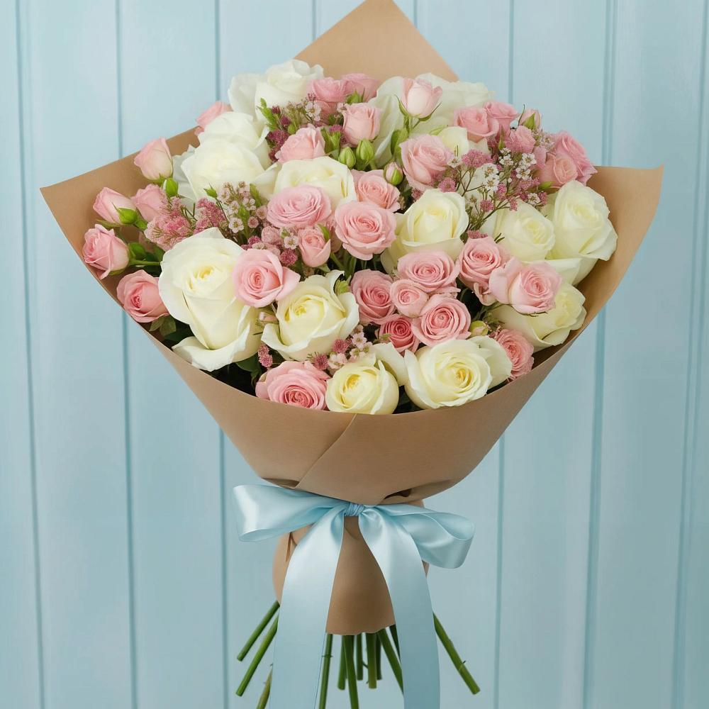 Букет цветов из: Розы в Шушенском