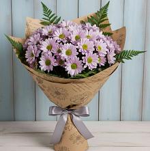 Букет цветов из:  Хризантемы в Шушенском