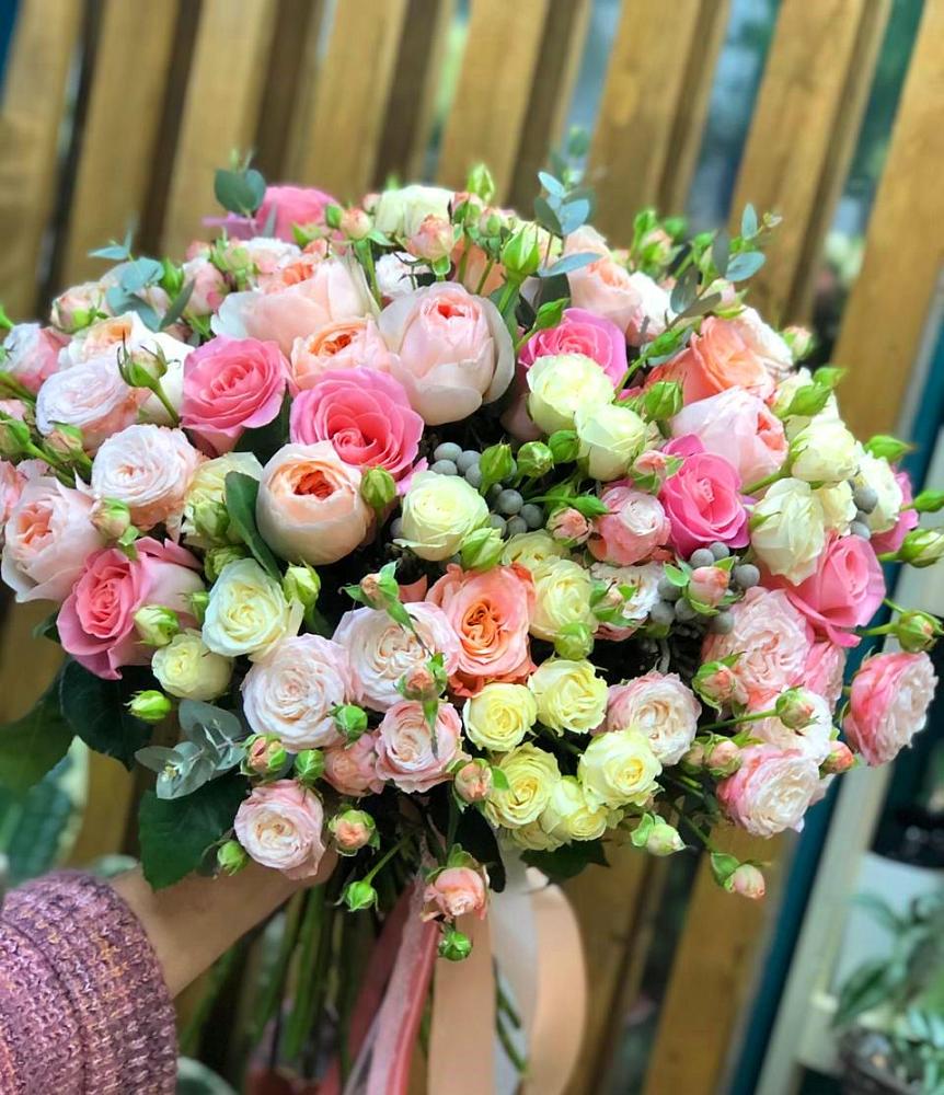 Букет цветов из: Розы в Шушенском