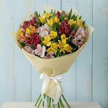 Букет цветов из:  Альстромерии в Шушенском