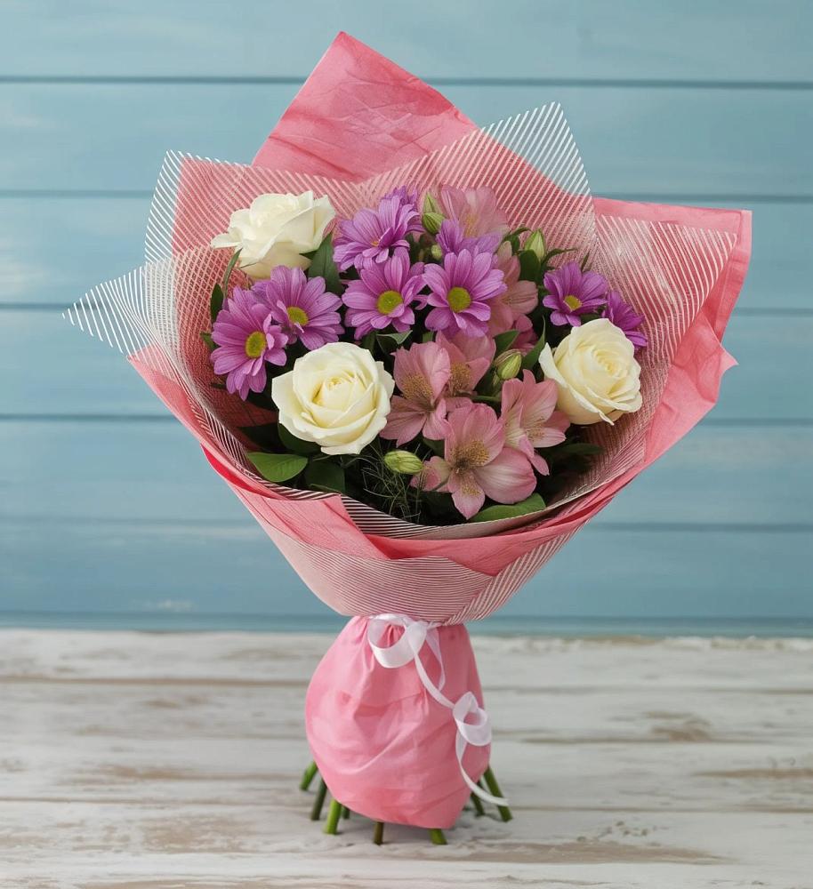 Букет цветов из: Герберы в Шушенском